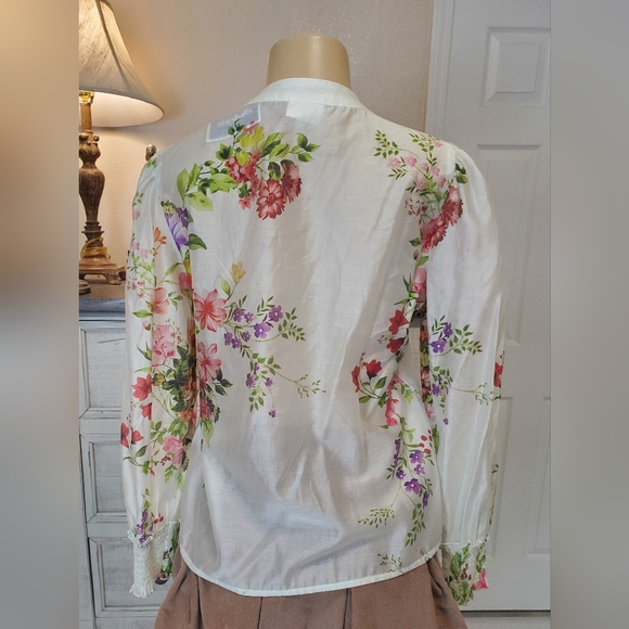 Bailey / 44 Floral Button-Up Blouse - Picture 3 of 6